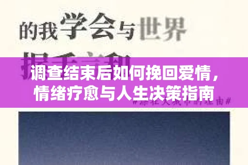 调查结束后如何挽回爱情，情绪疗愈与人生决策指南