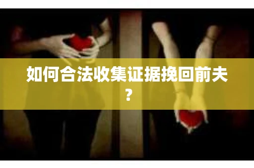 如何合法收集证据挽回前夫? 如何合法收集证据挽回前夫?