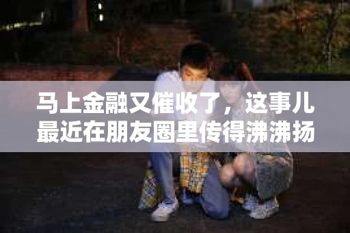马上金融又催收了，这事儿最近在朋友圈里传得沸沸扬扬。说实话，我也有点好奇，这马上金融到底是怎么回事？催收又是怎么一回事？今天，我就来跟大家聊聊这个话题。