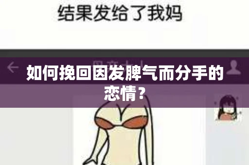 如何挽回因发脾气而分手的恋情？