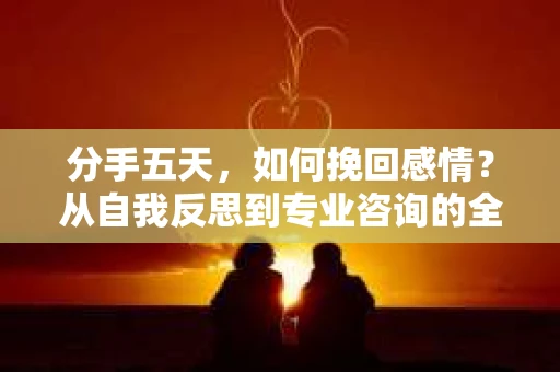 分手五天，如何挽回感情？从自我反思到专业咨询的全面解决方案
