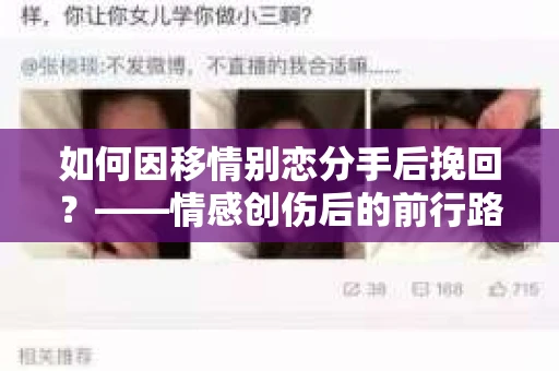 如何因移情别恋分手后挽回？——情感创伤后的前行路线图