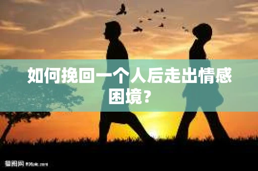 如何挽回一个人后走出情感困境？